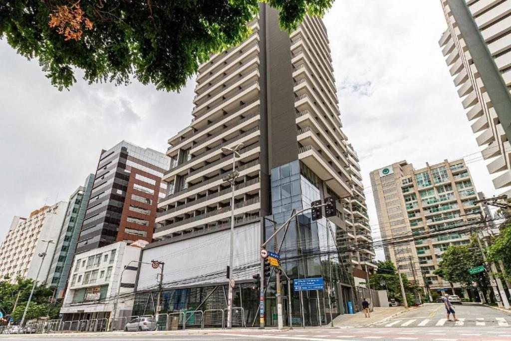 Oasis Urbano: Studio Deslumbrante Com Piscina Na Cobertura By Dabra House- Vn 03 São Paulo Luaran gambar